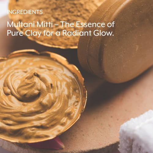 Image of Multani Mitti Face Pack 100 g | Natural Fuller's Earth Powder | Oil Control, Deep Cleansing & Acne Care | Herbal Skincare