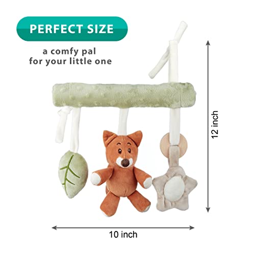 Donty-Tonty Premium Crib Toy For Baby Infant Newborn Car Seat, Bed, Stroller, Easter Baby Gift Hanging Plush Rattle Toy Learning Activity Stroller Toys With Sound Gift For Boys, Girls 3 6 9 12 Months #TOP5