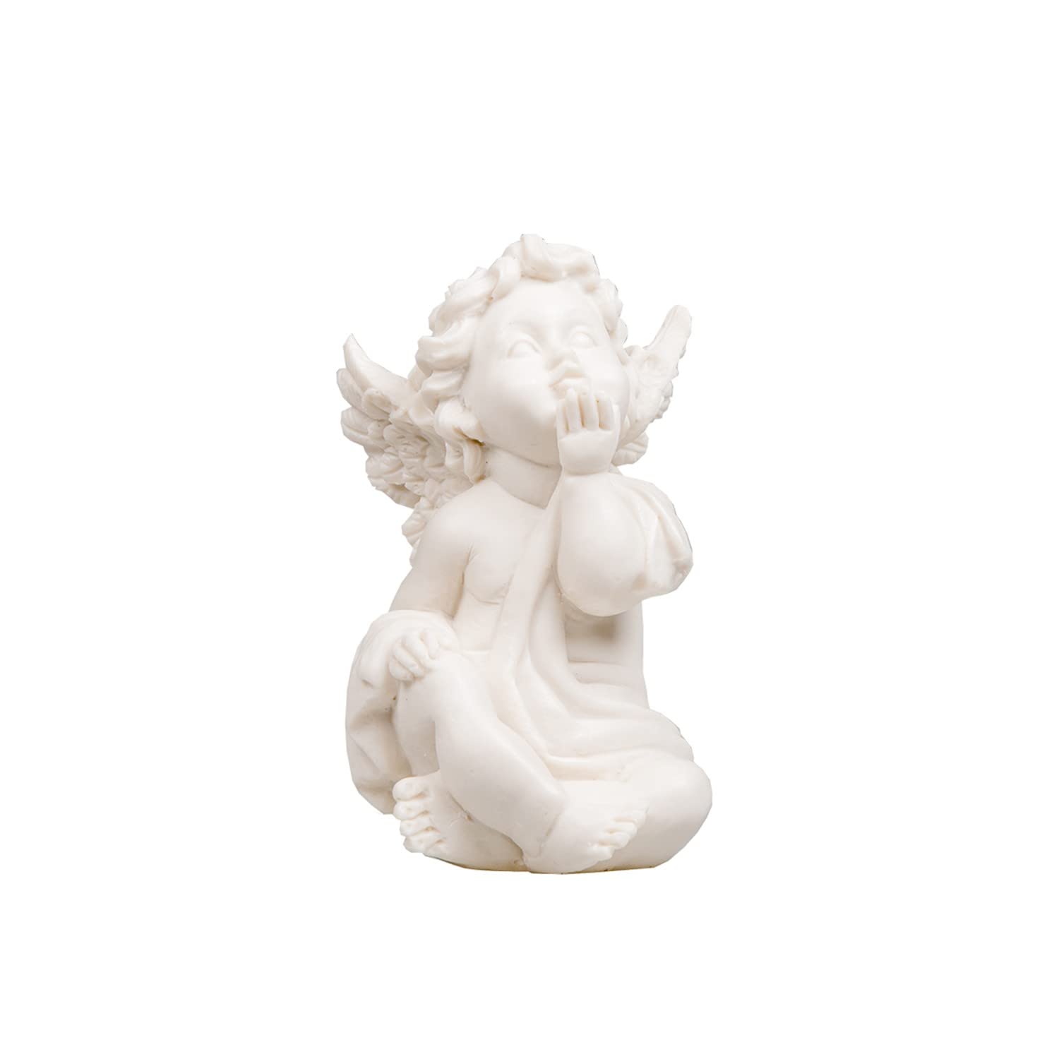 Bougie ange blanche Aroma Garden Bouquet le cadeau idéal pour baptême et communion