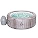 Produktbild Bestway Lay-Z-Spa Cancun AirJet aufblasbarer Whirlpool in grauer Rattanoptik für bis zu vier Personen, rund, 180x66 cm