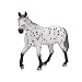 Mojo Fun 387108 Leopard Appaloosa Stallion - Realistic Farm / Ranch / Equestrian Model Horse Toy Replica