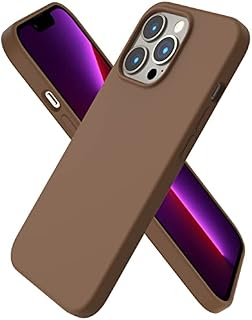 ORNARTO Compatible with iPhone 13 Pro Case 6.1, Slim Liquid Silicone 3 Layers Full Covered Soft Gel Rubber Case Cover 6.1 inch-Clover Grass Green