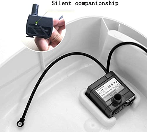Fuente de agua automática para gatos y perros pequeños miniatura 5