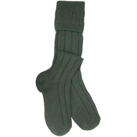 Chaussettes hautes W. Brewin vert Cover