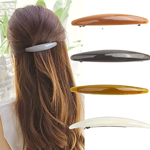Hair Barrette Automatic Hair Clips For Women Thick Hair Girls Women Hair Pin Retro Hair Clasp #TOP20