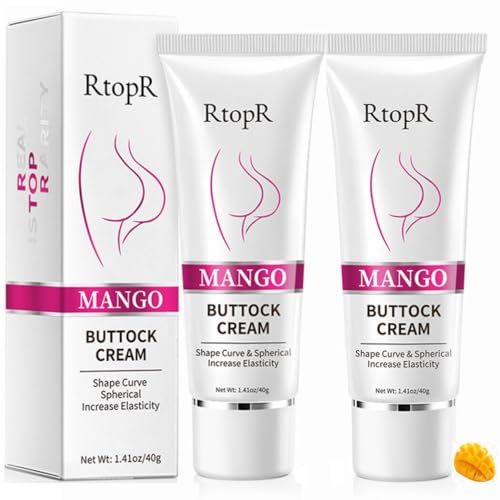 BIOKUSY 2 PCS Sexy Hip Buttock Enlargement Cream, Effective Shaping Eliminate Printing Firming...