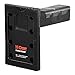 CURT 48323 Adjustable Pintle Mount for 2-Inch Hitch Receiver, 10,000 lbs, 6-1/2-Inch Drop, 6-Inch Length