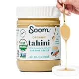 Soom Foods Organic Tahini, Creamy Sesame Paste, 11Oz, 1 Pack