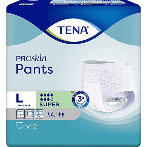 TENA PANTS SUPER GD 12 UN