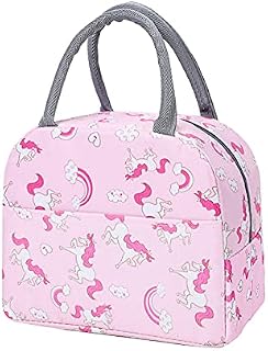 Andiker Insulated Lunch Bag, Oxford Cloth Leak-Proof Thermal Lunch Organizer Lunch Box Water-Resistant Tote Bag for Men Women Children Outdoor Picnic School Work (Horse)