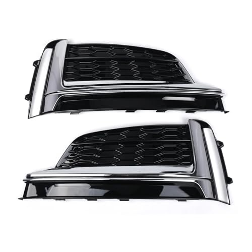 Grille antibrouillard Audi A5 2017-2019 remplacer cache pare-chocs cassé noir mat
