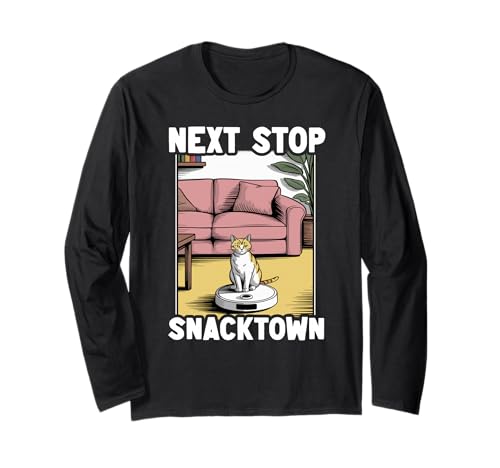 Next Stop Snacktown Cat On Robot �|���@ ��������L ����T�V���c
