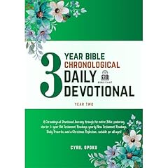 3-Year Bible Chronological Daily Devotional (Year Two) Audiolibro Por Cyril Opoku arte de portada