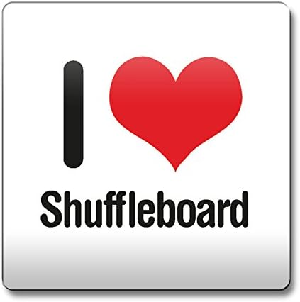 Duke Gifts I Love Shuffleboard Magnet 1065