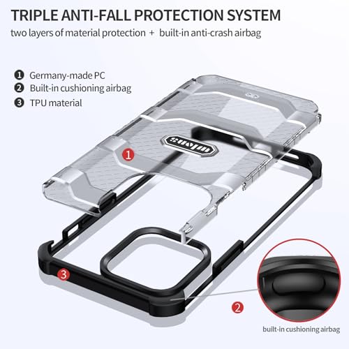 Coque antichoc iPhone 14 Pro Max intégrale avec protection airbag PC