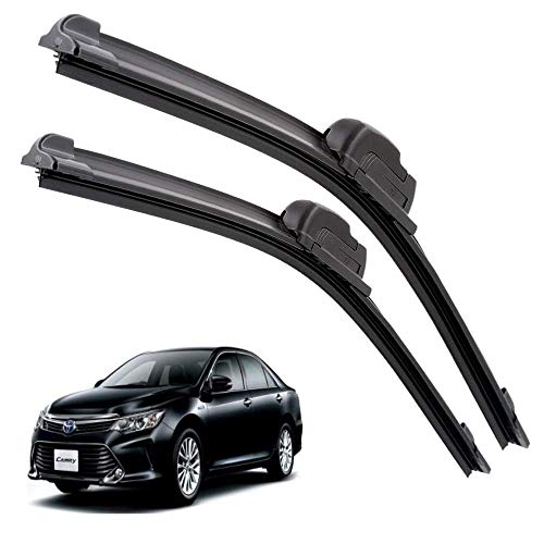 Image of Euro Care Windshield Car Wiper Blades Compatibility With Camry New (Model : 2018-Till Date) - Set of 2Pc (Particular)