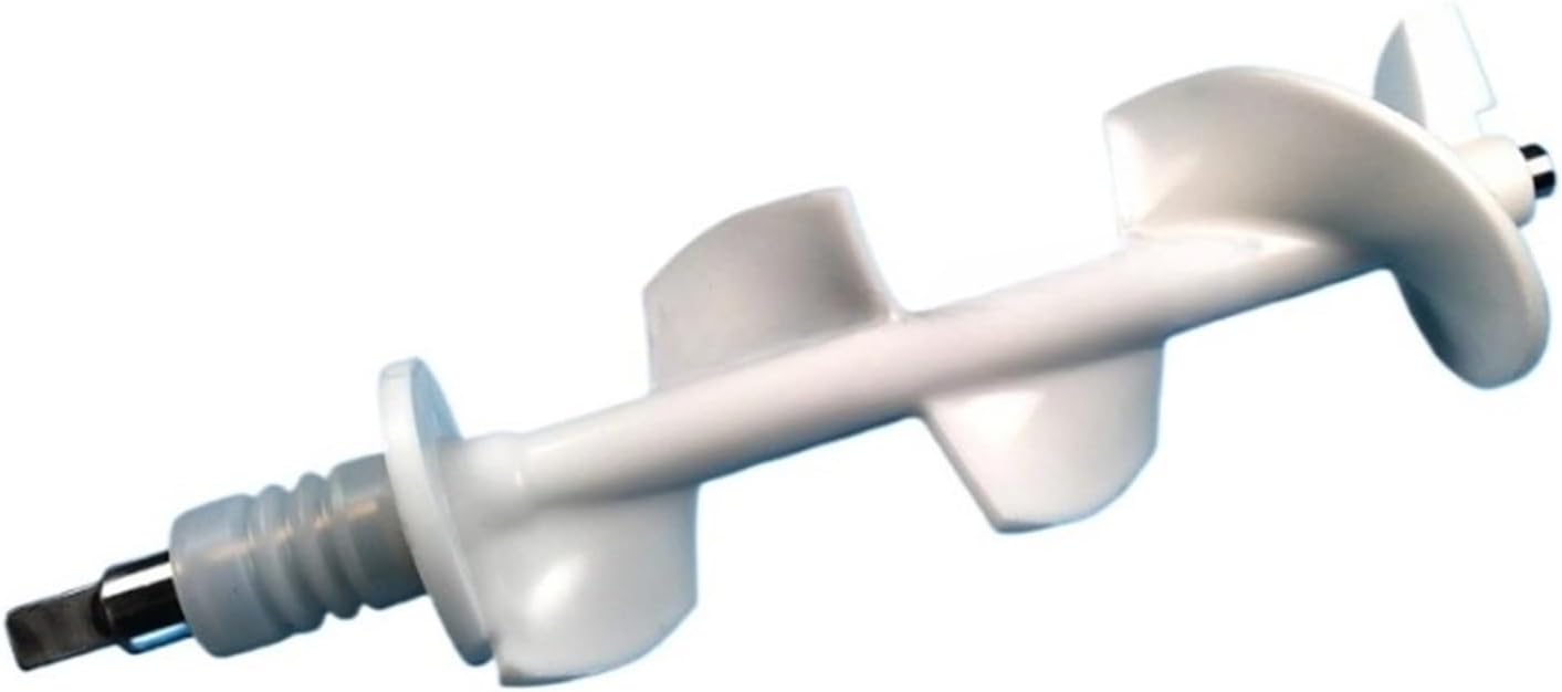 New Replacement Scraper Beater Rod of Soft Serve Ice Cream Machine Accessory Spare Part with 1 Seal Pipe Stainless Steel Axis