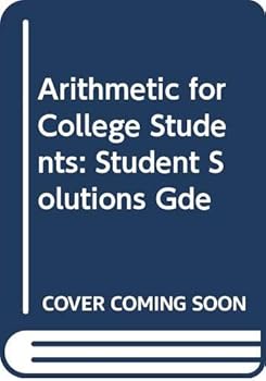 Paperback Arithmetic for College Students: Student Solutions Gde Book
