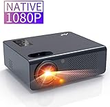 Artlii Vidéoprojecteur - Energon Plus, Videoprojecteur Full HD, Retroprojecteur natif 1920X1080P, Projecteur de Son Stéréo, Max 250 '', Compatible HDMI, PC, Mac,iPhone et PS4/XBOX/Switch