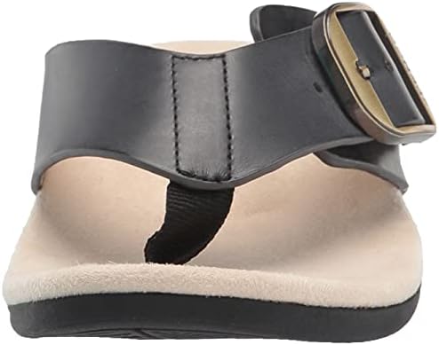 Spenco Women's Flip-Flop, Black, 10 Wide | Image 1