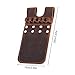 DONGKER Pocket Arrow Quiver,Leather Archery Hunting Accessory Bag Can Holding 6 Arrows for Shooting Hunting