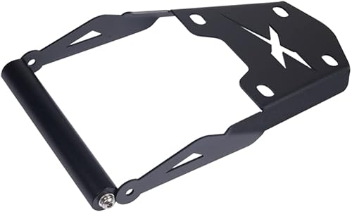 Miniatura 6 de Soporte para teléfono con barra transversal de expansión de motocicleta, soporte de placa de navegación GPS, elevador para parabrisas para Kawasaki