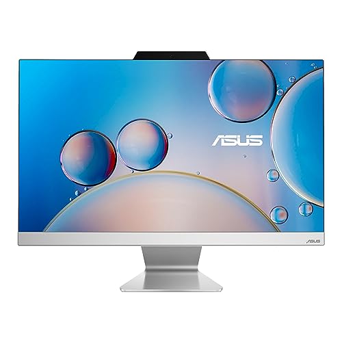 ASUS AiO A3 Series, 23.48″ (54.48 cm) FHD, Intel Core i5-1235U 12th Gen, All-in-One Desktop (8GB/512GB SSD/Windows 11/Office 2021/with Wireless Keyboard & Mouse/White/5.40 kg), A3402WBA-TWA020WS ASUS AiO A3 Series, 23.48″ (54.48 cm) FHD, Intel Core i5-1235U 12th Gen, All-in-One Desktop (8GB/512GB SSD/Windows 11/Office 2021/with Wireless Keyboard & Mouse/White/5.40 kg), A3402WBA-TWA020WS