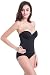 Nolama Women's Seamless Hidden-Wire Bustier Bra Top Strapless Low Back Bridal Corset