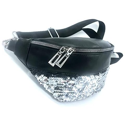 Riñonera Negra + Fundas RFID Cover