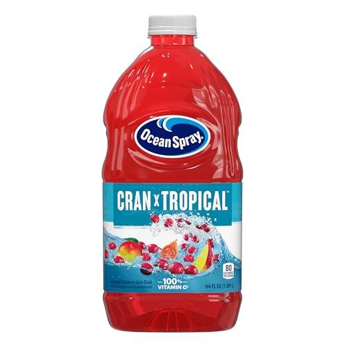 Image of Ocean Spray Cran-Tropical Cranberry Tropical Juice Drink, 64 Fl Oz Bottle
