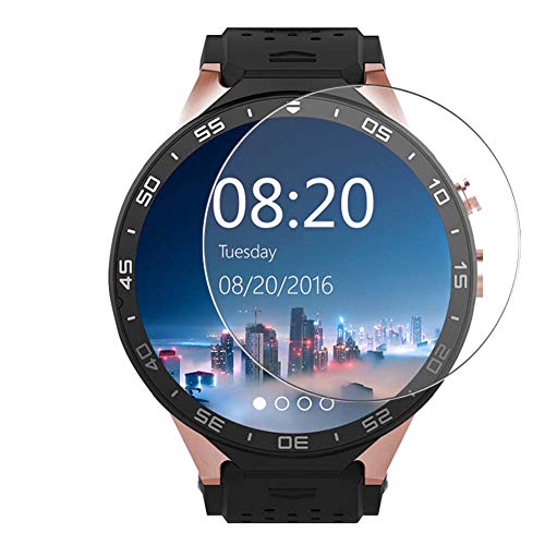 Vaxson 4 Unidades Protector de Pantalla, compatible con Kingwear KW88 [No Vidrio Templado] TPU Película Protectora