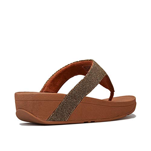 Image of FitFlop Women's LULU Suede Toe-Post Sandals | Lightweight Summer Walking Sandals with Cushioned Comfort, Arch Support & Grip
