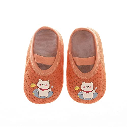 Baby Infant House Slippers With Non Slip Bottoms Dinosaur Pattern Slipper Socks With Grippers Newborn Breathable Shoes