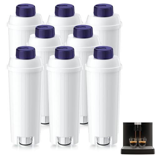 ARETHONE Wasserfilter für Delonghi Kaffeevollautomaten, Ersatz für De\'Longhi Wasserfilter DLSC002, Kompatibel mit De\'Longhi Magnifica S, Dinamica, Eletta Explorer und ECAM-Serie 8 Stück (1er Pack) ARETHONE Wasserfilter für Delonghi Kaffeevollautomaten, Ersatz für De\'Longhi Wasserfilter DLSC002, Kompatibel mit De\'Longhi Magnifica S, Dinamica, Eletta Explorer und ECAM-Serie 8 Stück (1er Pack)