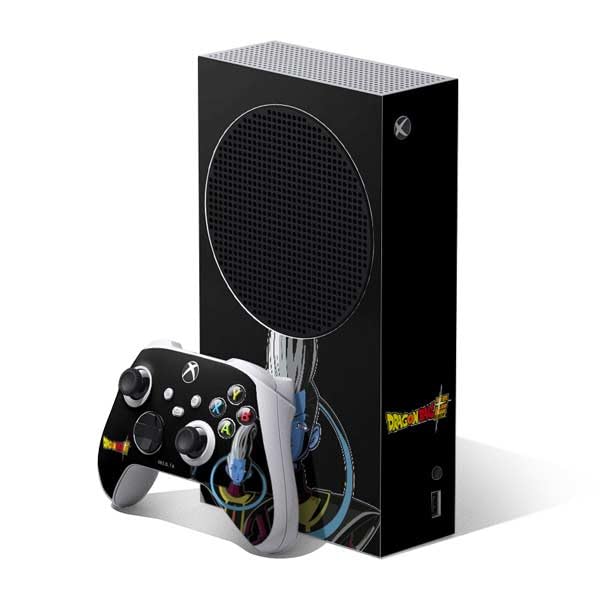 Skinit Decal Gaming Skin Compatible with Xbox Series S Bundle - Officially Licensed Dragon Ball Super Vegeta Design