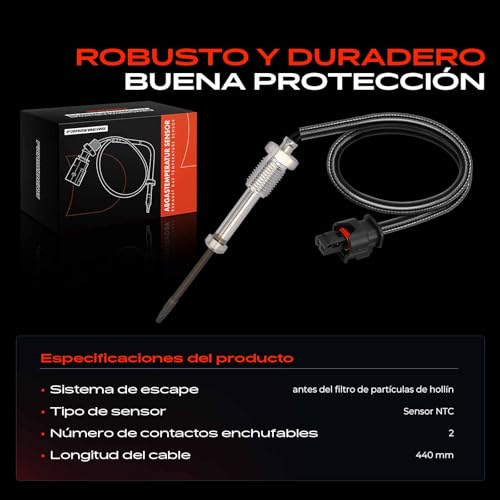 Sensor de temperatura de gases Frankberg 13628589814 de alta precisión térmica para X3 F25 4
