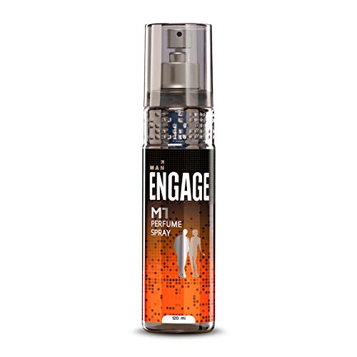 Image of Engage Yin Eau De Parfum, Perfume For Men, 90ml & M1 Perfume Spray For Men, 120ml - Spicy