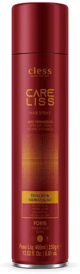 Cless - Hair Spray Fixador Care Liss 400Ml Forte