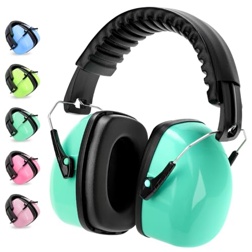 BraveKoi Casque Anti-Bruit Enfant, SNR 32dB/NRR 27dB Casque Anti Bruit Pour 3-16 ans Enfant Etudiant, Casque Antibruit Pour l’Autisme, Dormir, Étudier, TDAH, Feux d’Artifice, Concert