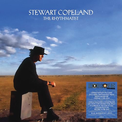 Rhythmatist - Limited RSD 2026 Translucent Blue Colored Vinyl with Autographed Print - Vinyl release thumbnail