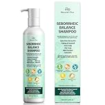 Seborrheic Dermatitis Shampoo for Folliculitis & Acne: Psoriasis Treatment & Scalp Antifungal Shampoo, Dandruff Shampoo, Dry, Itchy Scalp & Flake Control — Sulfate-Free, Nourishing