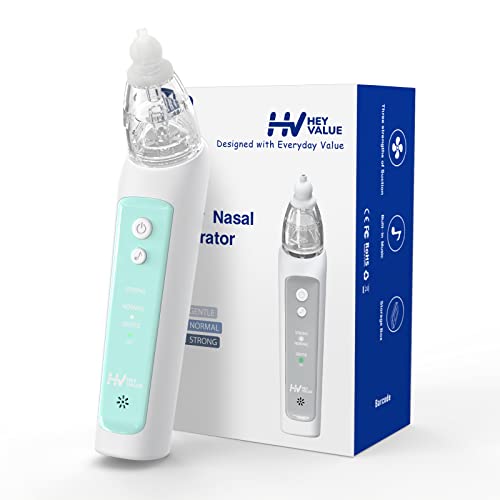 Image of Nasal Aspirator | Baby Nose Sucker | Electric Nose Aspirator for Toddler | Automatic Nose Cleaner, Rechargeable with Music Function Adjustable Volume