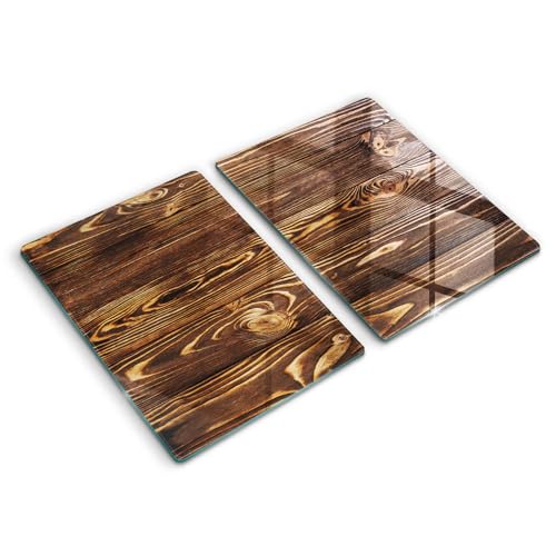 Planche à découper résistante à la cuisson Wallfluent 2x40x52cm grand format multifonctionnelle