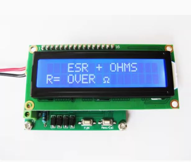 HR200 Capacitor Online Tester ESR Tester ESR Meter Compact