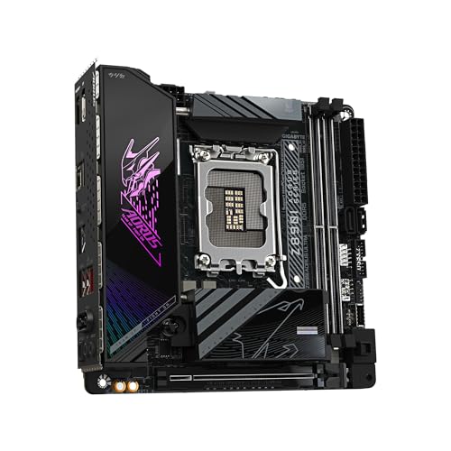 Image of GIGABYTE Z890I AORUS Ultra Ultra Core (Series 2) LGA 1851, Mini-ITX, DDR5, 2X M.2, PCIe 5.0, Thunderbolt 4, WIFI7, 2.5GbE LAN, EZ-Latch