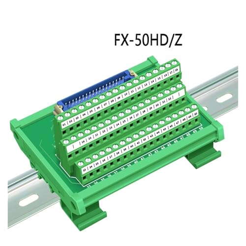 Bloque de terminales de 50 pines para módulo FX-50HD/K y cable X-50KT1 de 5m 5
