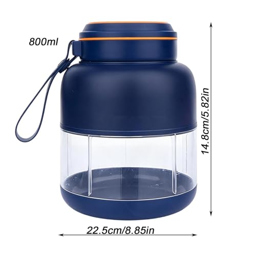 Mixeur portable 800 ml pour ne plus manquer de vitamines au bureau - 7