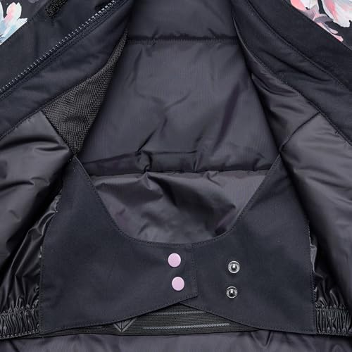 Image of Quiksilver Girls' Heavyweight Ski Snow Hooded Jacket, Insulated & Waterproof