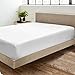 Bare Home Fitted Bottom Sheet King Size - Premium 1800 Microfiber - Ultra-Soft Hotel Luxury - Deep Pocket - Durable and Long Lasting (King, White)