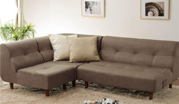 3点セット リクライニングソファー ローソファー L字 コーナー こたつ